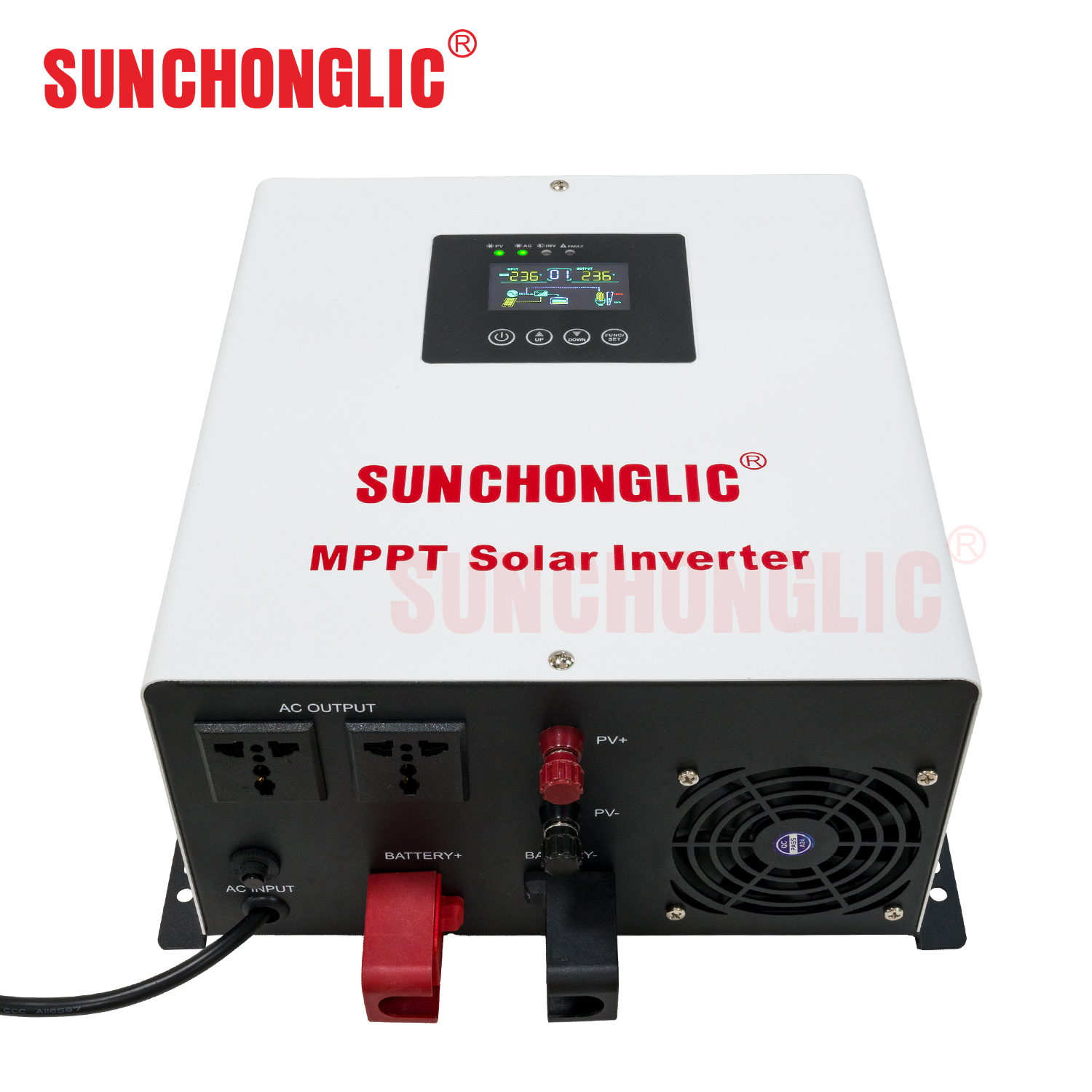 12V 1000VA UPS pure sine wave mppt solar inverter