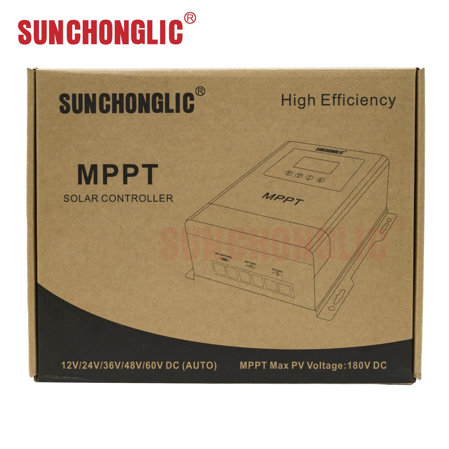 Solar mppt charger 12V-60V 80A solar mppt charge controller