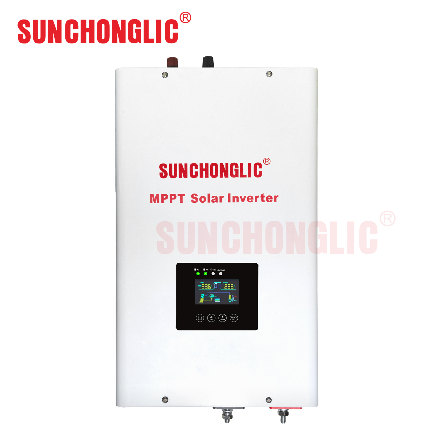 24v 3000va UPS 60A mppt solar hybrid inverter