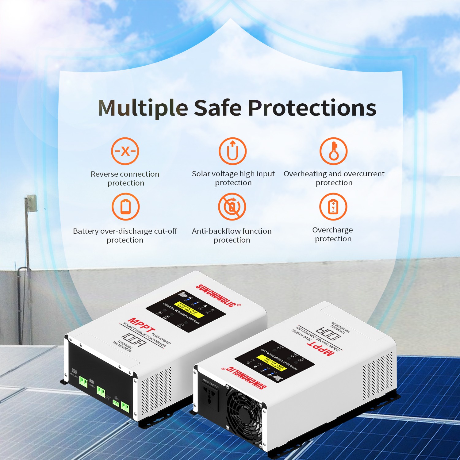 mppt solar charge controller 100a