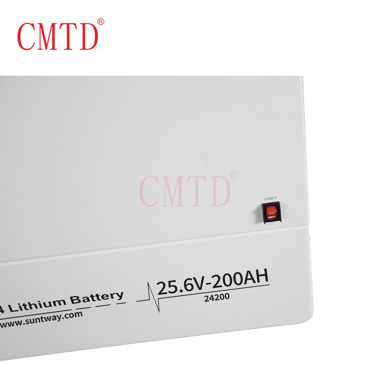 25.6V 24V 200AH LiFePO4 lithium battery