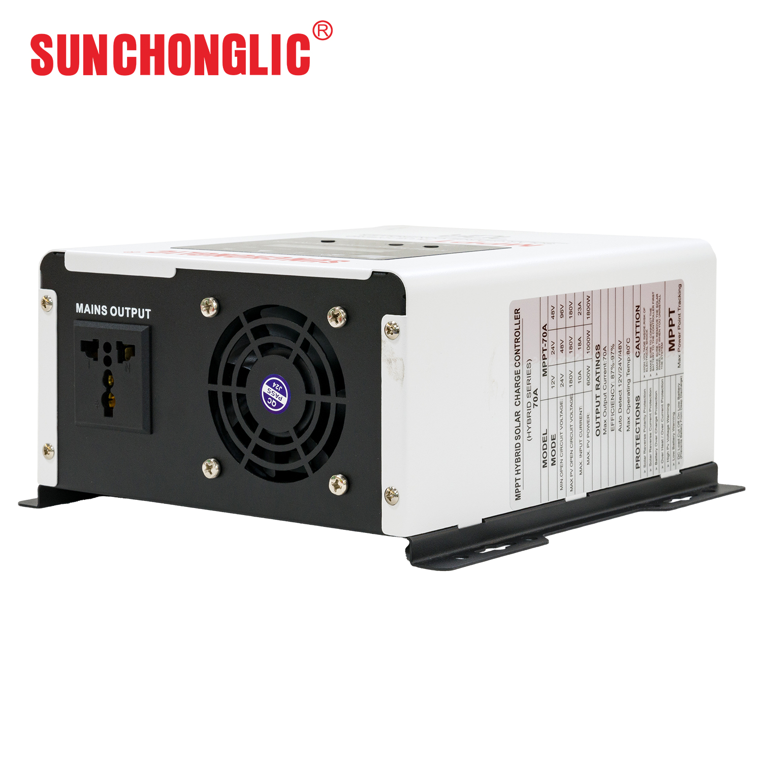 12V 24V 48V 70A hybrid MPPT solar charge controller