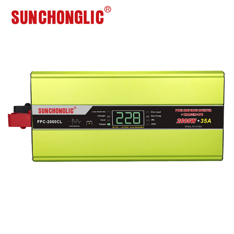 Falownik UPS o mocy 1000 W, 2000 W, 3000 W z czystą sinusoidą