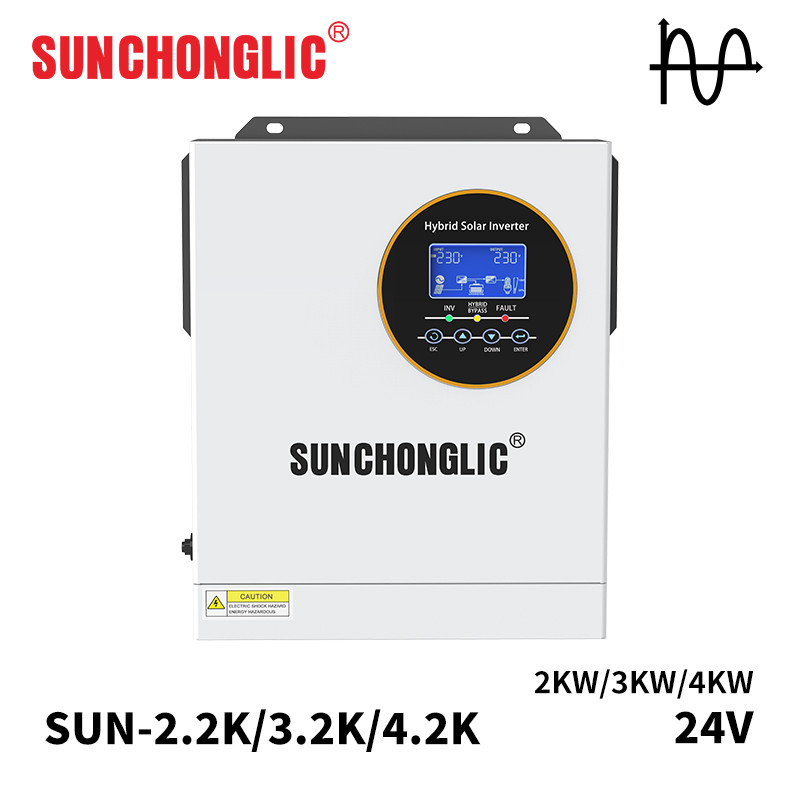 120VAC Hybrid Solar Inverter 500V PV Input Split Phase Solar Panel Power Inverter