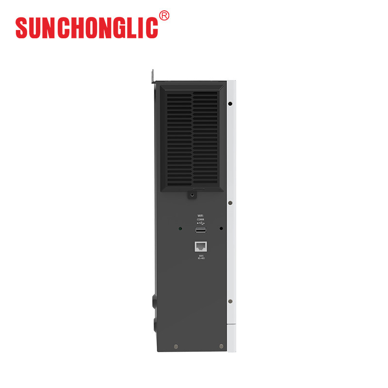120Vac Single Phase / 240Vac Split Phase Hybrid Solar Inverter With 100V - 500V PV Input