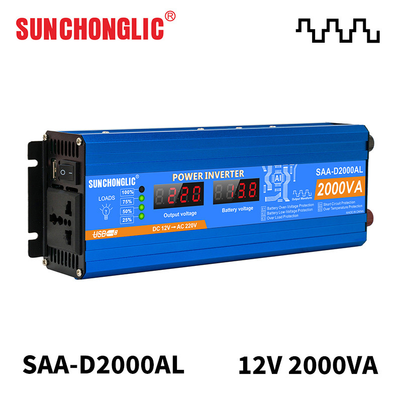 Supply ff Grid 1000w 1000va 1000 Watt Modified Sine Wave Power Inverter ...