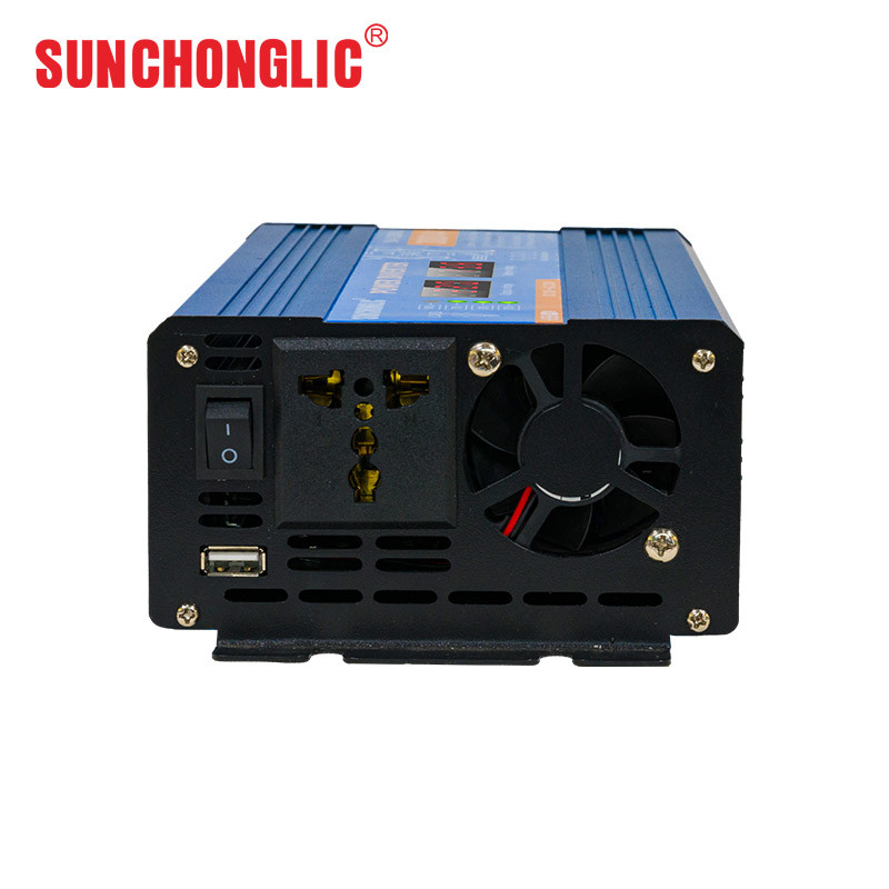 3000w Modified Sine Wave Inverter 1A USB Power Inverter Dc 12v To Ac 220v