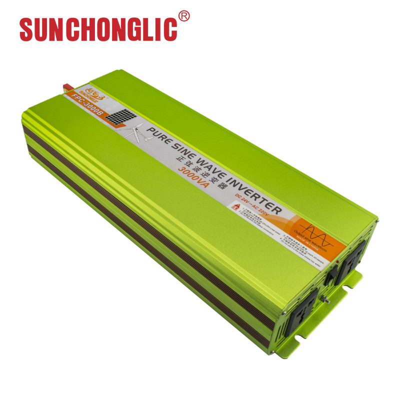 3000w Pure Sine Wave Inverter Usb Output 24v 220v Off Grid Power Inverter