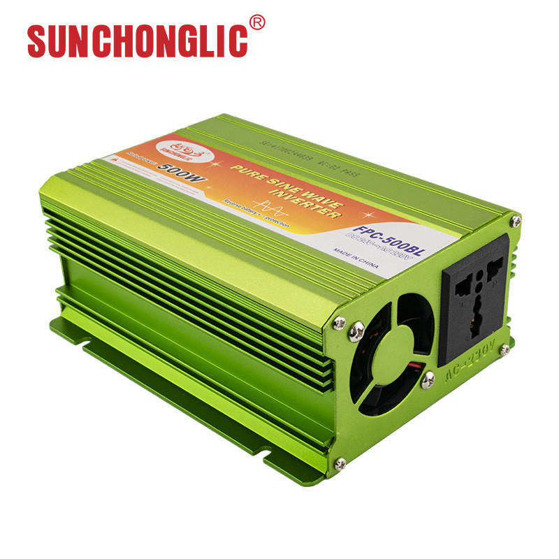 Lead Acid Battery 500W Pure Sine Wave Inverter 50Hz 24vdc 220vac Inverter Rustproof