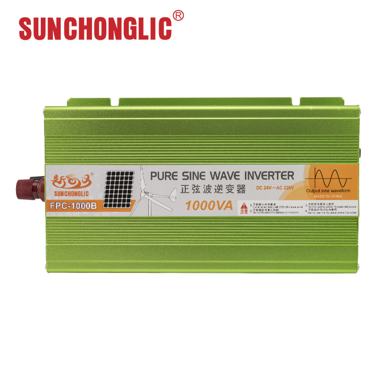 Off Grid Pure Sine Wave Power Inverter 1000w 24v 220v High Efficiency Industrial