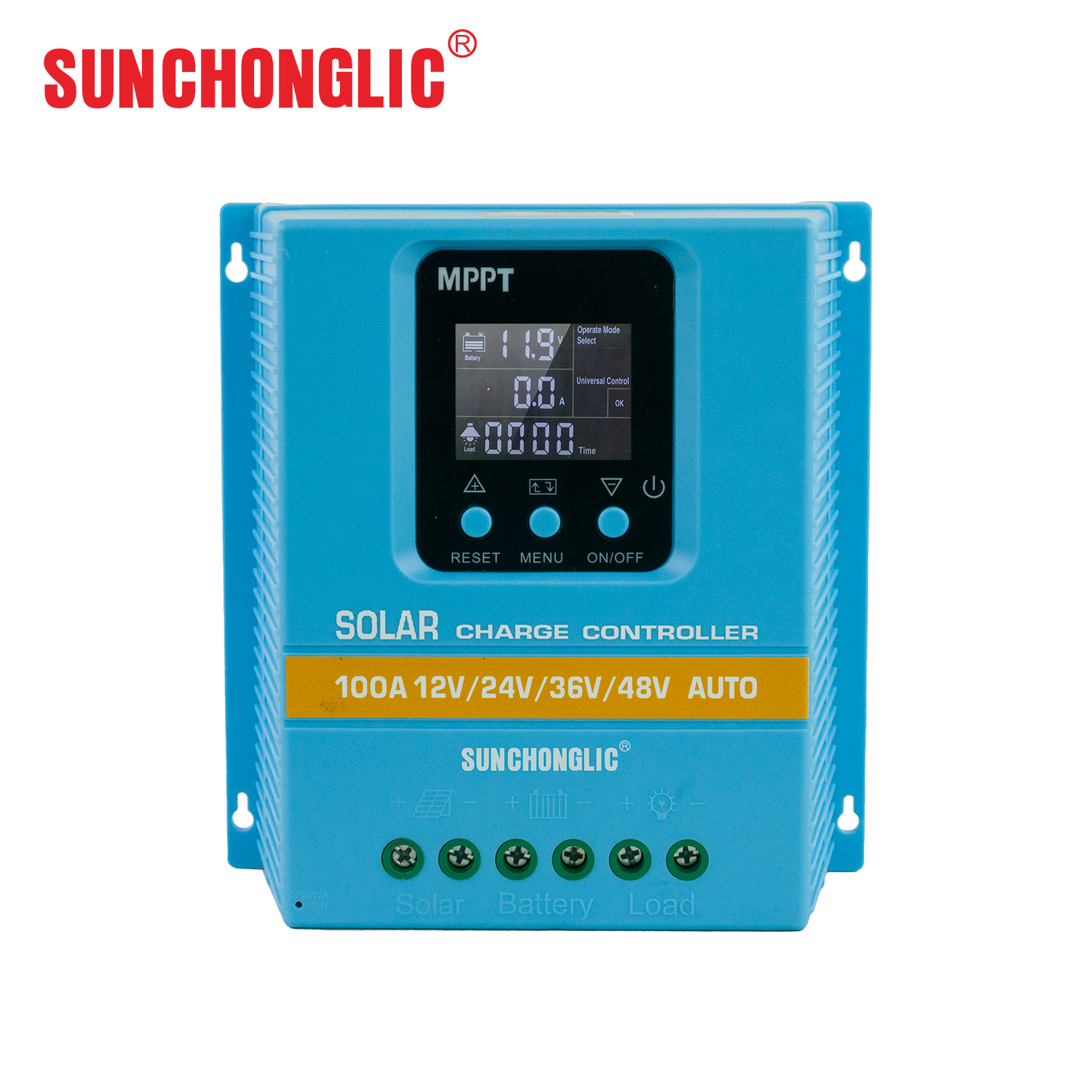 Smart 12V-48V 100A 150A MPPT Solar Charge Controller for Residential Solar Power Use