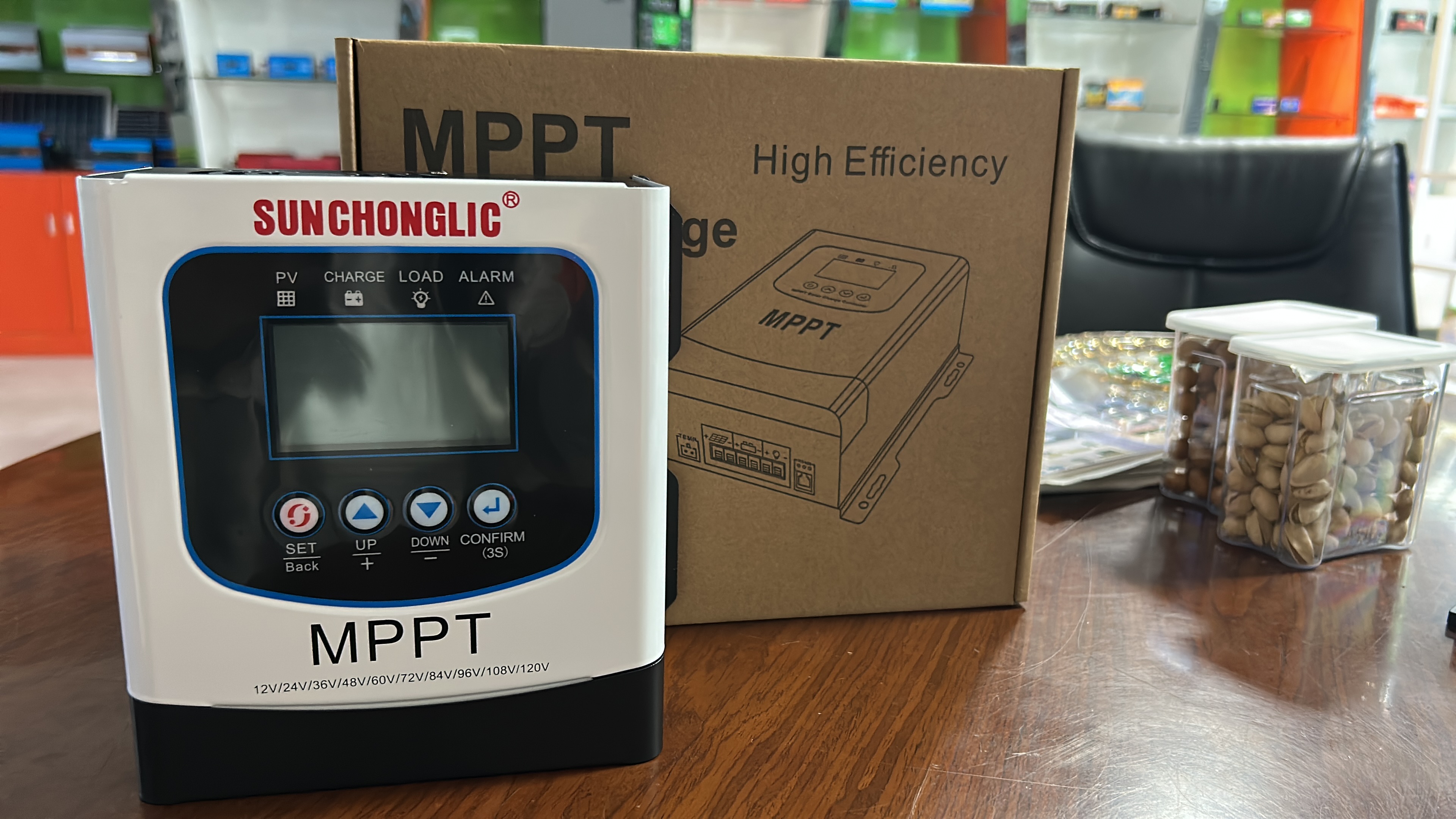 12V/ 24V / 36V / 48V / 96V / 120V MPPT Solar Charge Controller Home Use