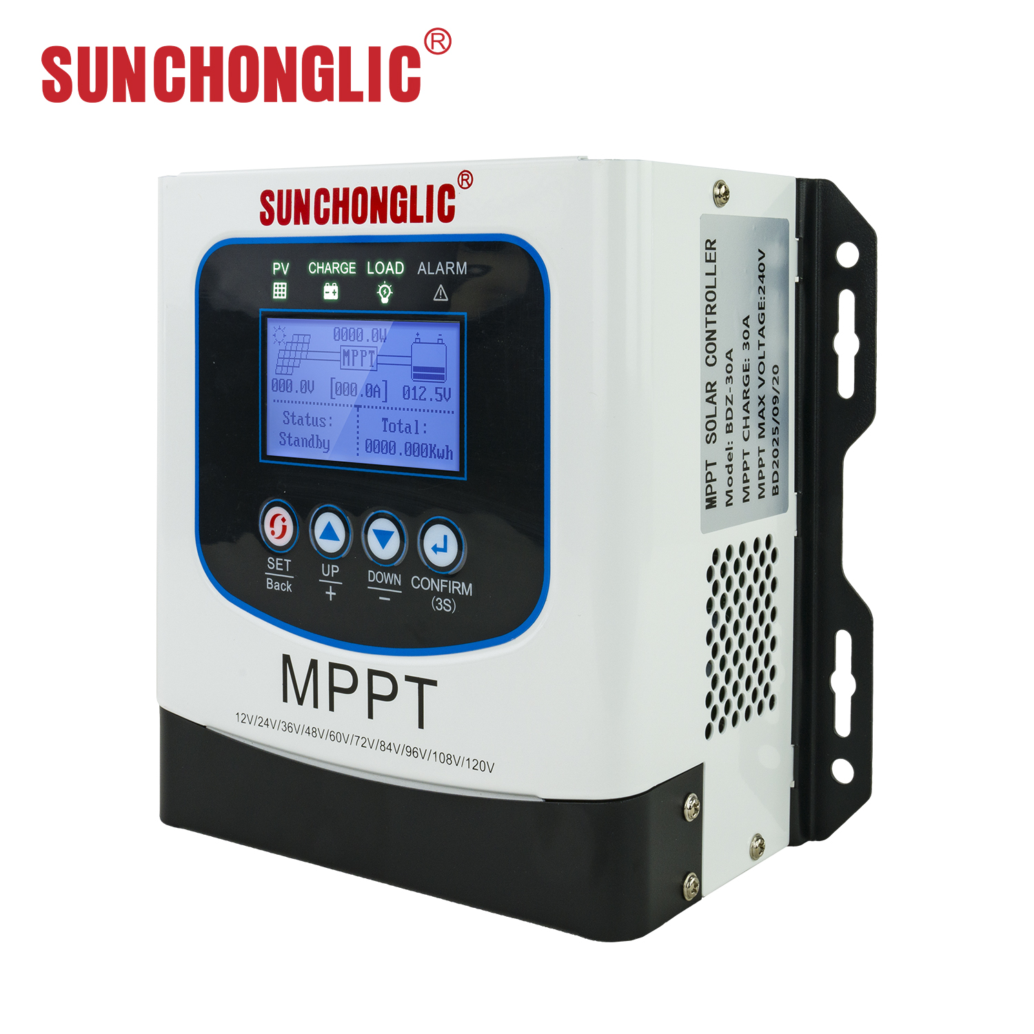 12V/ 24V / 36V / 48V / 96V / 120V MPPT Solar Charge Controller Home Use