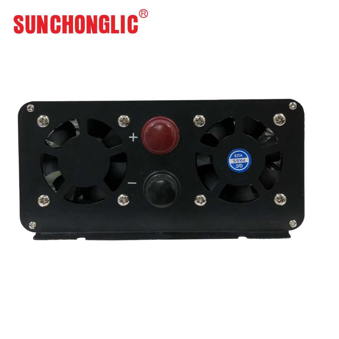 FPC-D 1000W Pure Sine Wave Inverter, Converts 12V DC to 220V AC, Features an Oversized Display