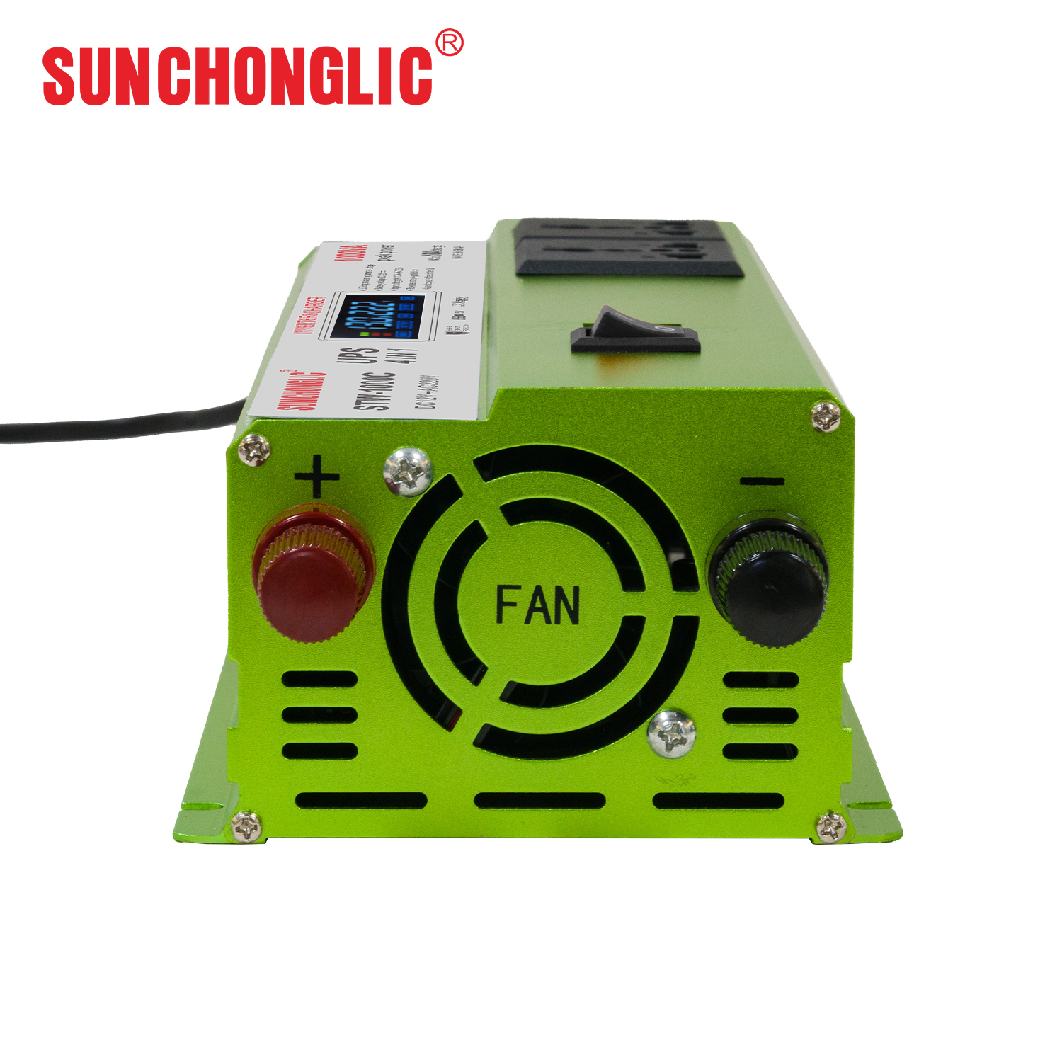 STW-1000C 4 In 1 Integrated UPS Inverter DC12V To AC220V Built-in Battery Charger Automatic Mains Switch