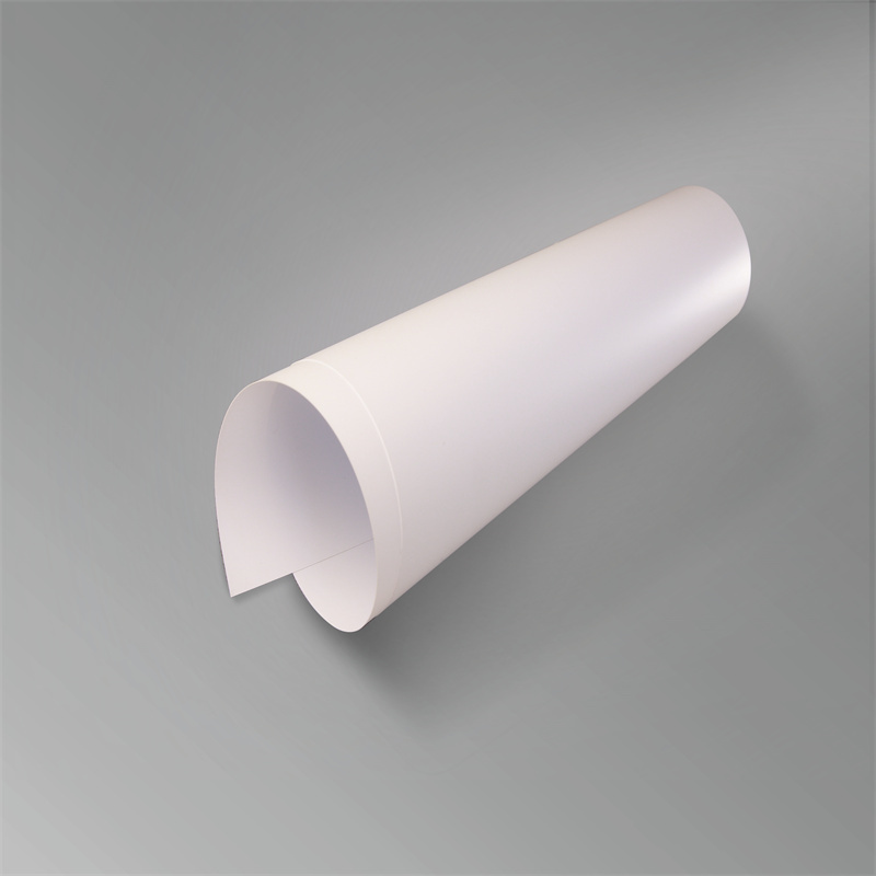 Weißes Overlayer-Druckkartenmaterial PVC-Folie