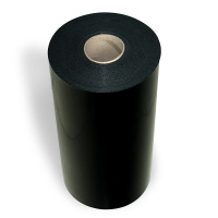 Halbstarre schwarze Polypropylen-Kunststofffolie (PP)