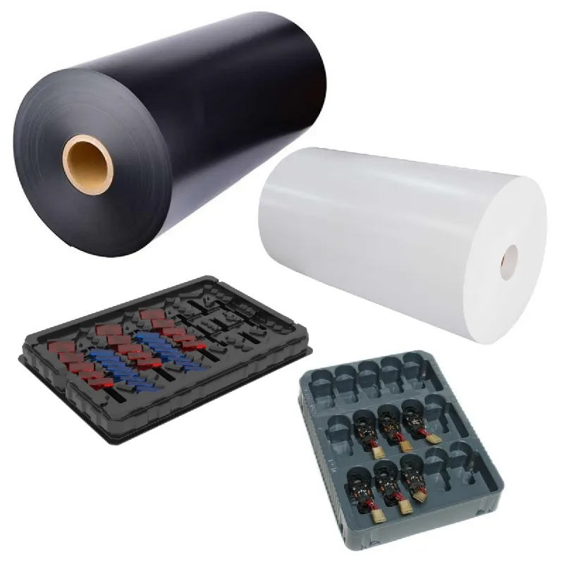 Films plastiques électroniques imprimables par thermoformage en PP