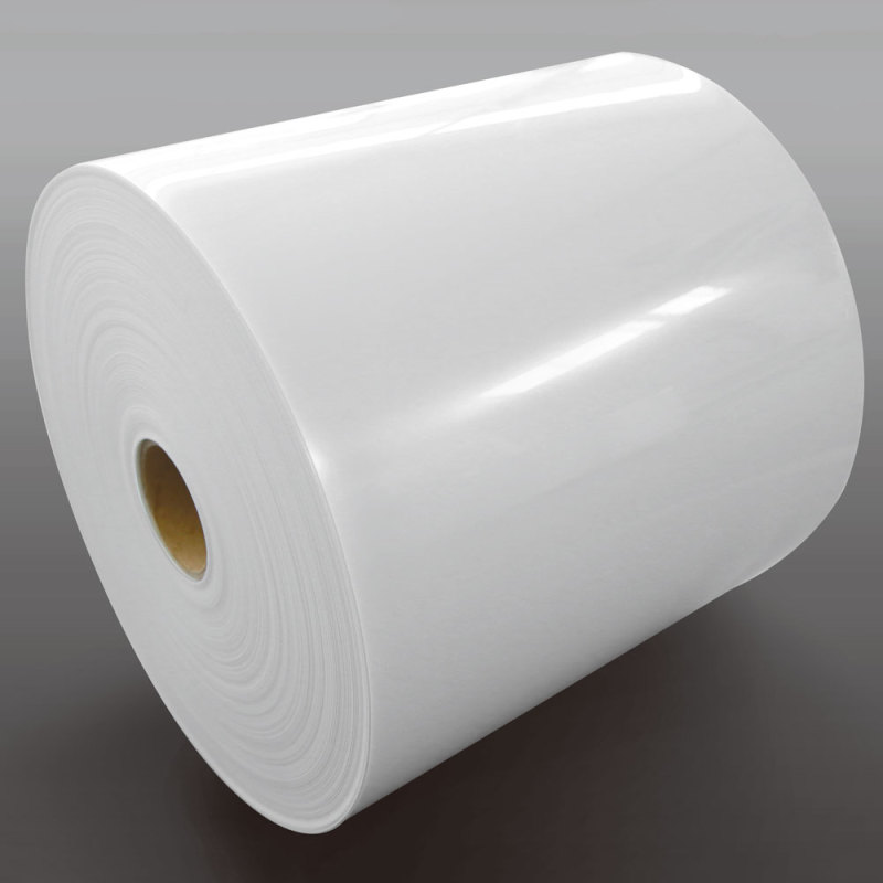 Emballage alimentaire Rouleaux de feuilles de plastique HIPS noir et blanc