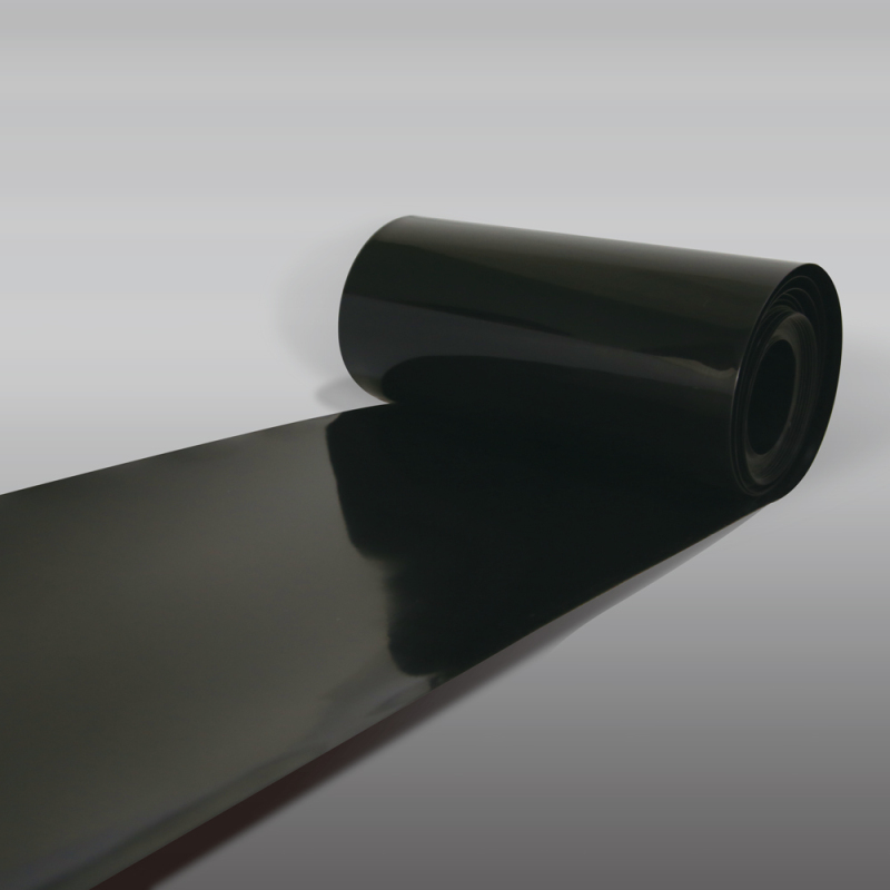 Emballage alimentaire Rouleaux de feuilles de plastique HIPS noir et blanc