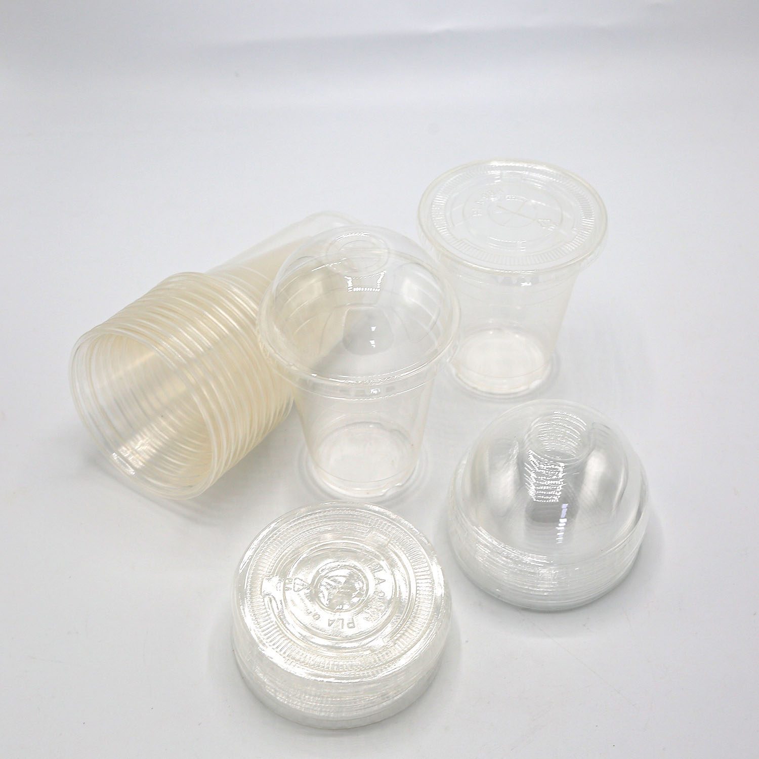 Thermoforming plastic cups