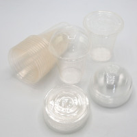 plateaux de jouet de tasses de thermoformage de PVC de PLA RPET pp de 25g 45g