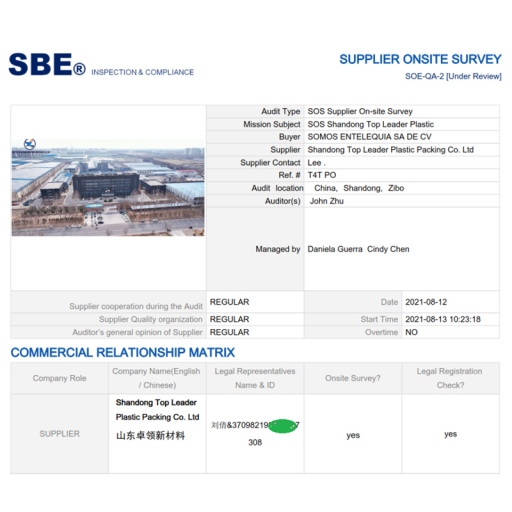 Enquête sur site auprès des fournisseurs SEB