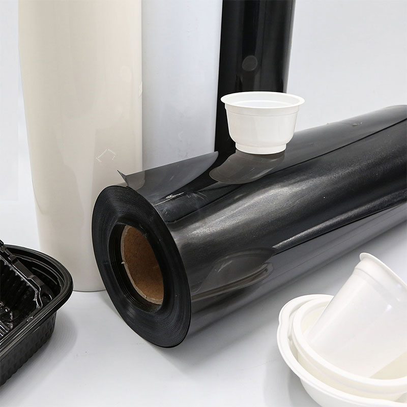 Rouleau de film plastique rigide noir en PP pour formage sous vide