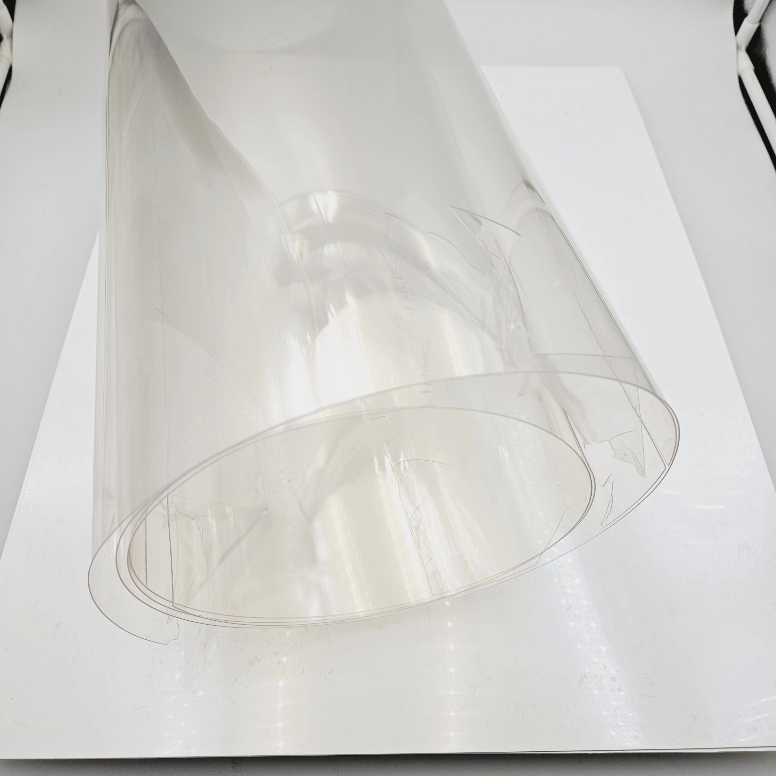 Transparent PLA roll for pharma blister