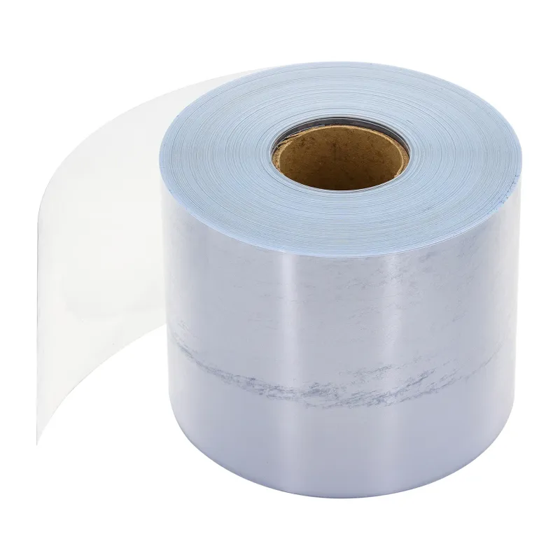 PVC PE PVdC FOLIE VEL ROL glas helder