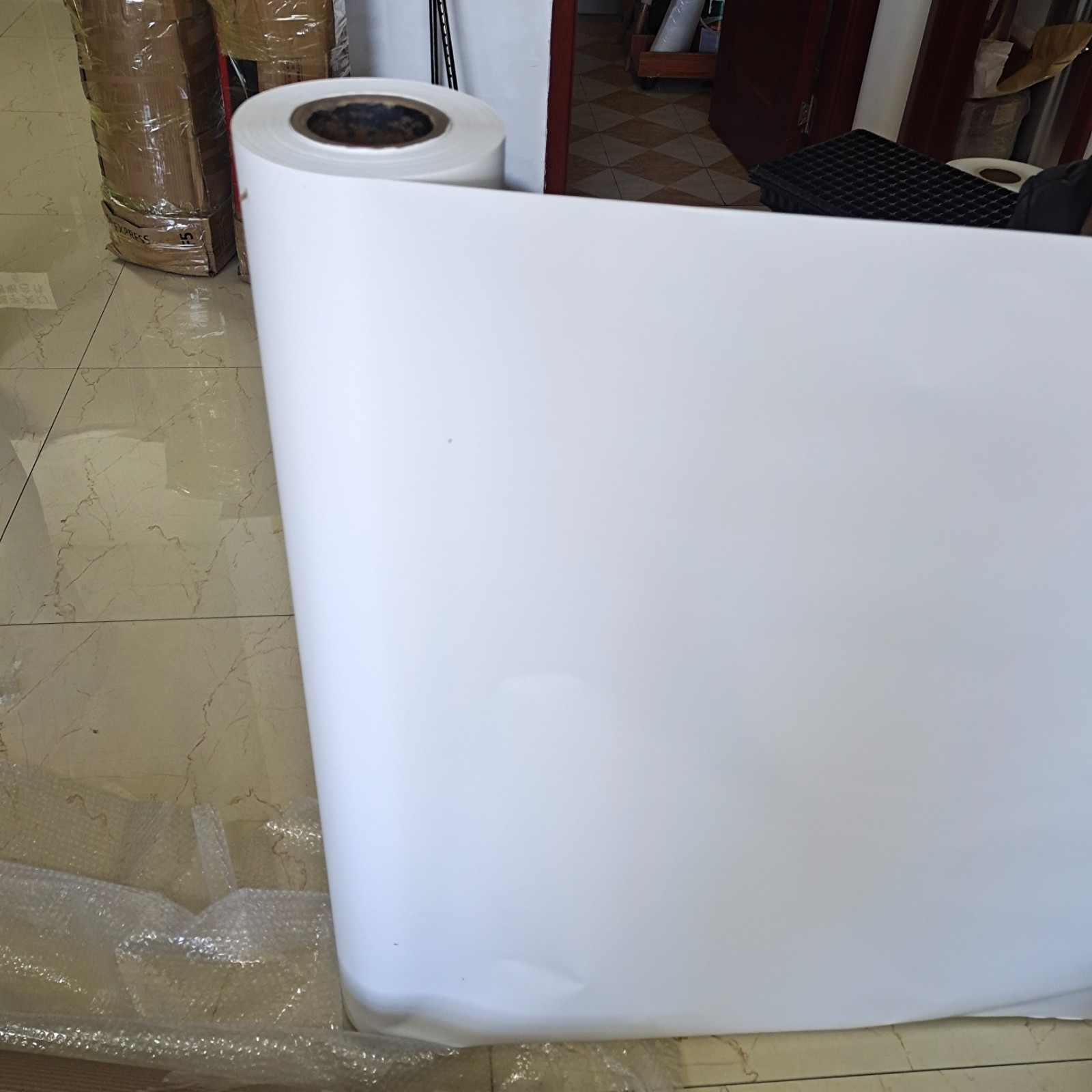 The whiteness of PVC film is improved!