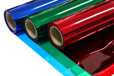 ​Classification des feuilles de PVC par couleur, qualité et fonction