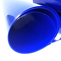 300 mikronov modrega prozornega prozornega trdega pvc