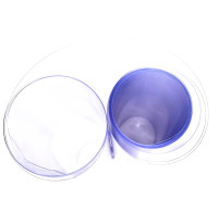 300 mikronov modrega prozornega prozornega trdega pvc