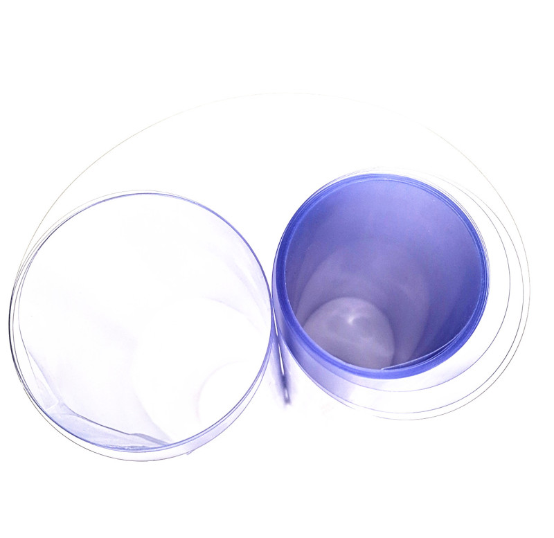 300 mikronov modrega prozornega prozornega trdega pvc