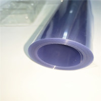 300 mikronov modrega prozornega prozornega trdega pvc