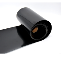 300 mikronov modrega prozornega prozornega trdega pvc