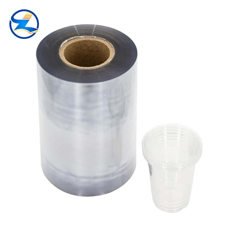 Película de APET transparente con aceite de silicona incorporado