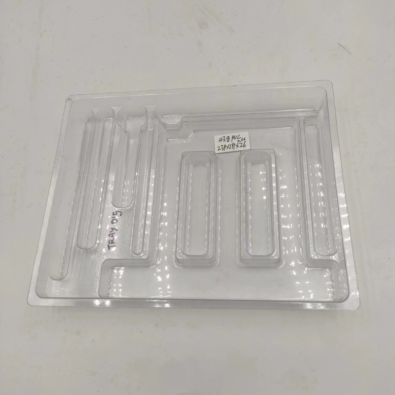PVC Medical Medication Package Blister Plastic Tray