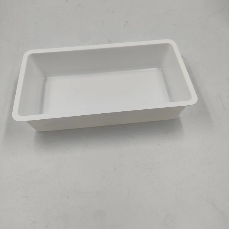 Plateau médical de formage sous vide en plastique HIPS blanc