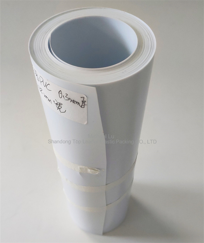Film PVC rigide blanc opaque de 0,35 mm pour blister