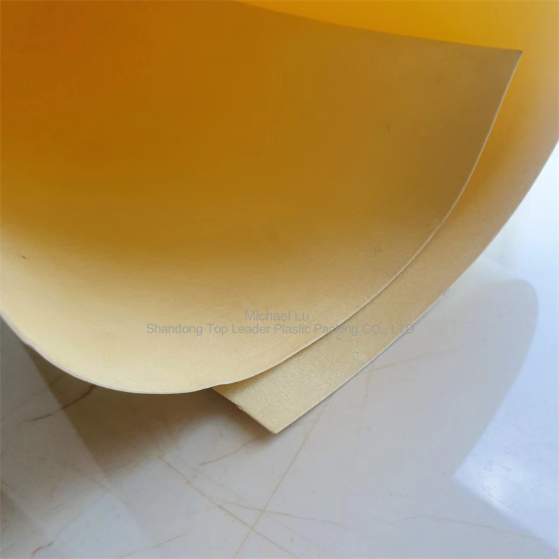 feuille PS floquée de couleur personnalisée, feuille PS en velours