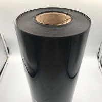 Rollo de lámina de poliestireno conductor negro de alto impacto
