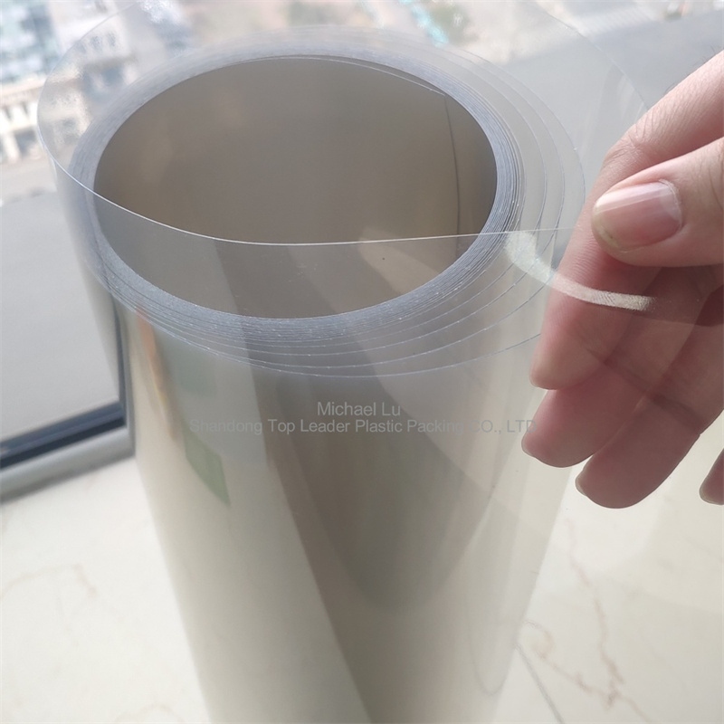 Feuille APET transparente Film RPET pour formage sous vide