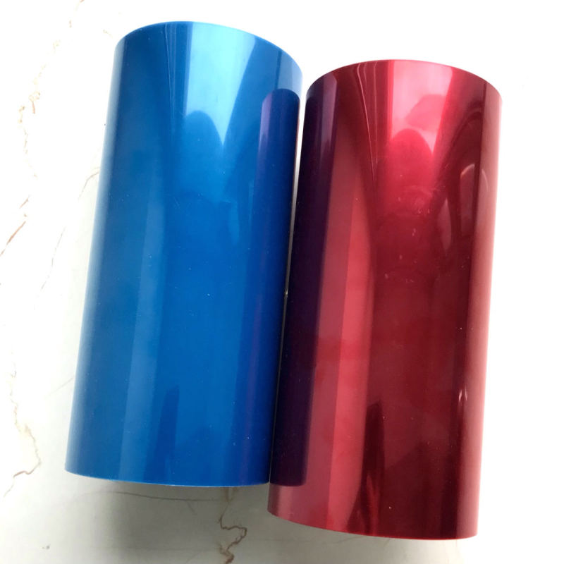 Verpackungsbox aus transparenter PVC-Kunststofffolie mit UV-Beschichtung