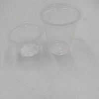 ถ้วยพลาสติก สูง สิ่งกีดขวาง อีโวห์/พีพี สำหรับใส่เครื่องเทศหรือเยลลี่