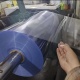Rigid plastic sheet for thermoforming