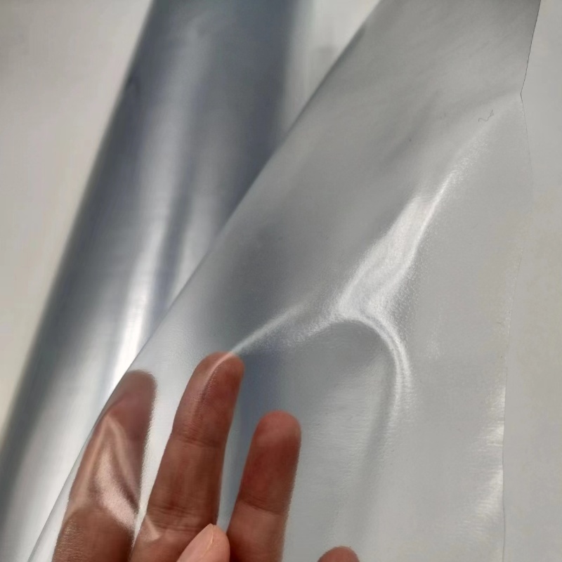 Rouleau de film PVC transparent souple pour sac à provisions