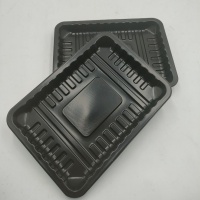 Plateau d'aliments surgelés d'emballage de viande en plastique PP