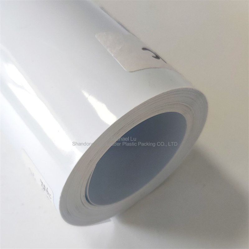 white opaque pvc film